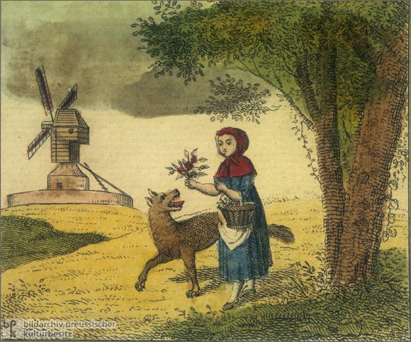 "Little Red Riding Hood" (1825)